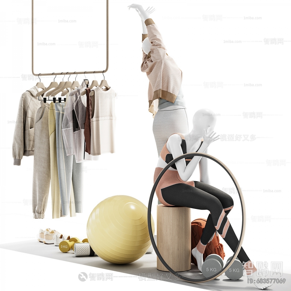 Modern Fashion Model