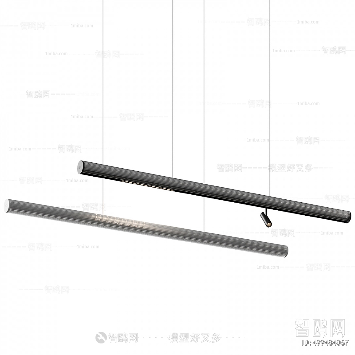 Modern Long Chandelier