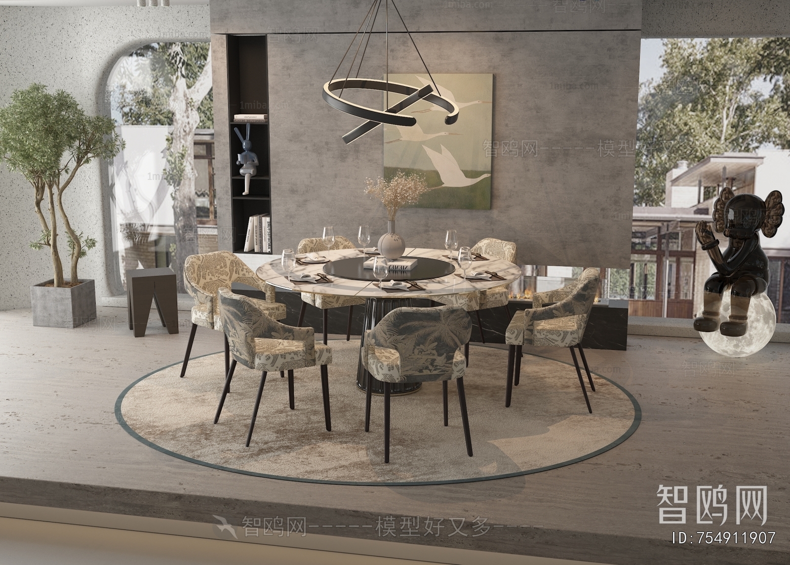 Modern Dining Table And Chairs