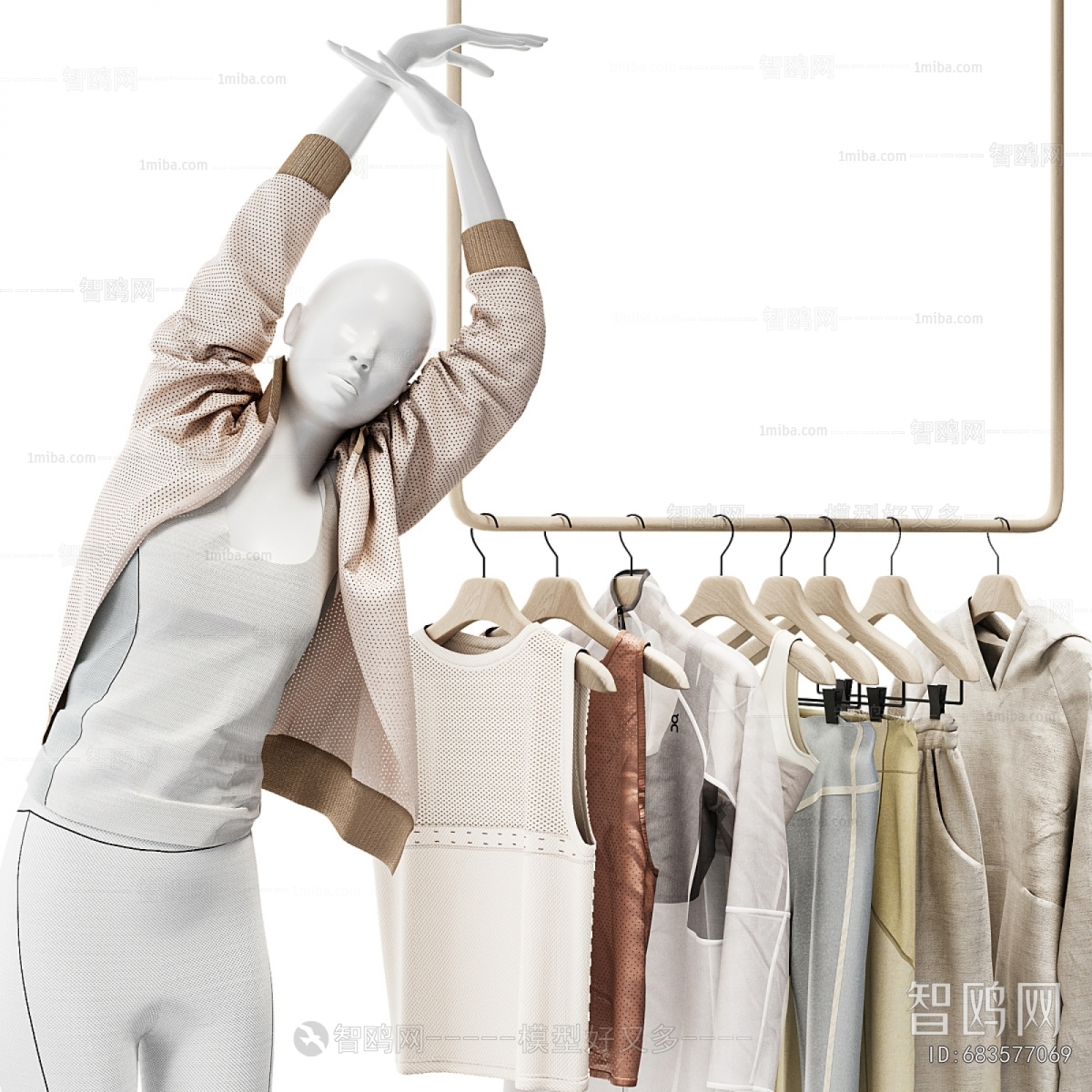 Modern Fashion Model