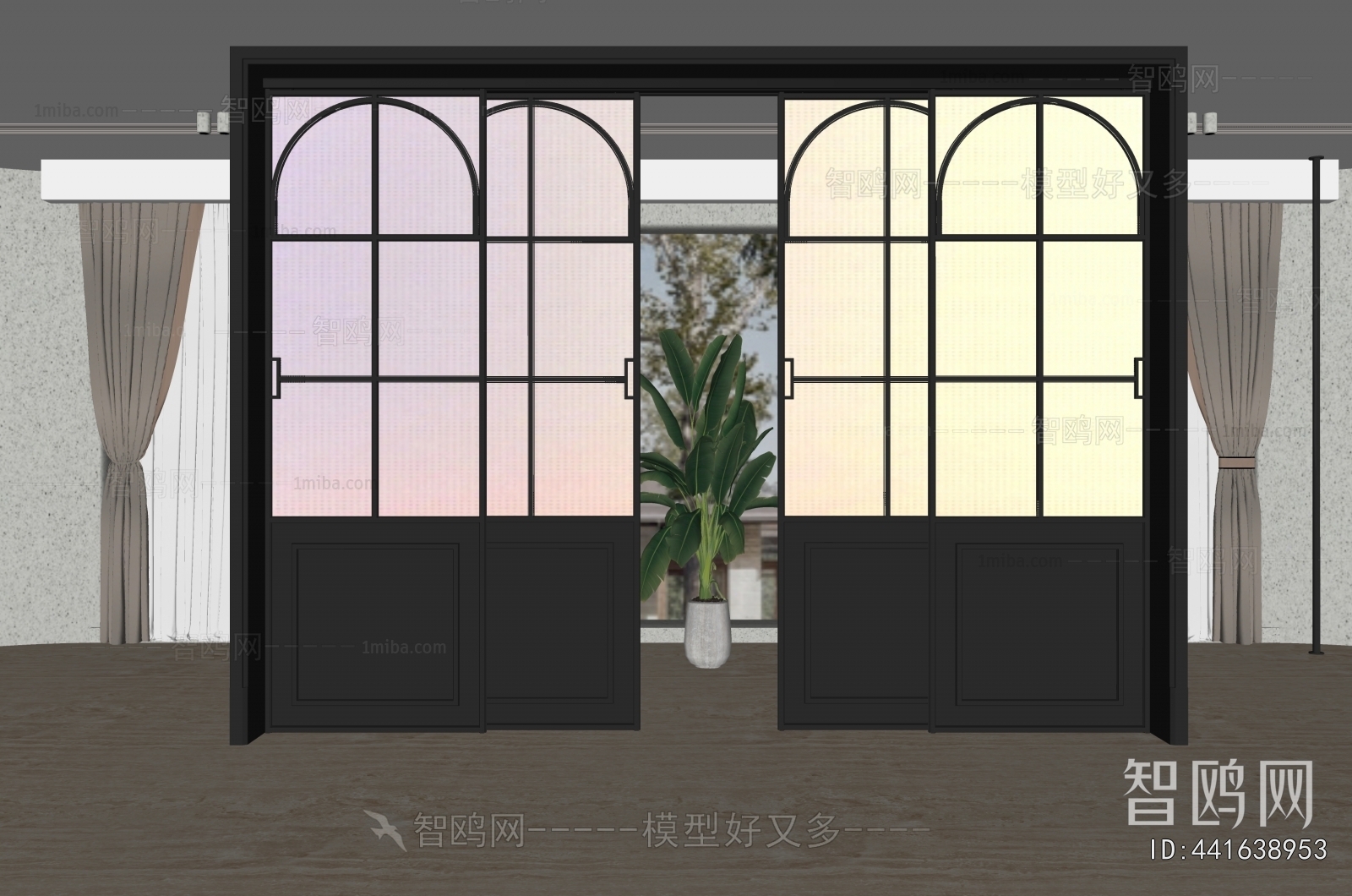French Style Sliding Door