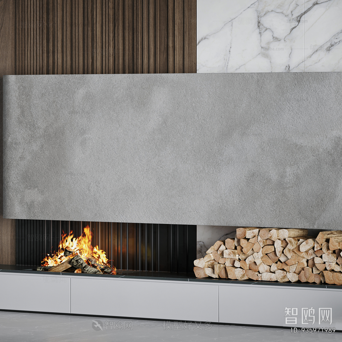 Modern Fireplace