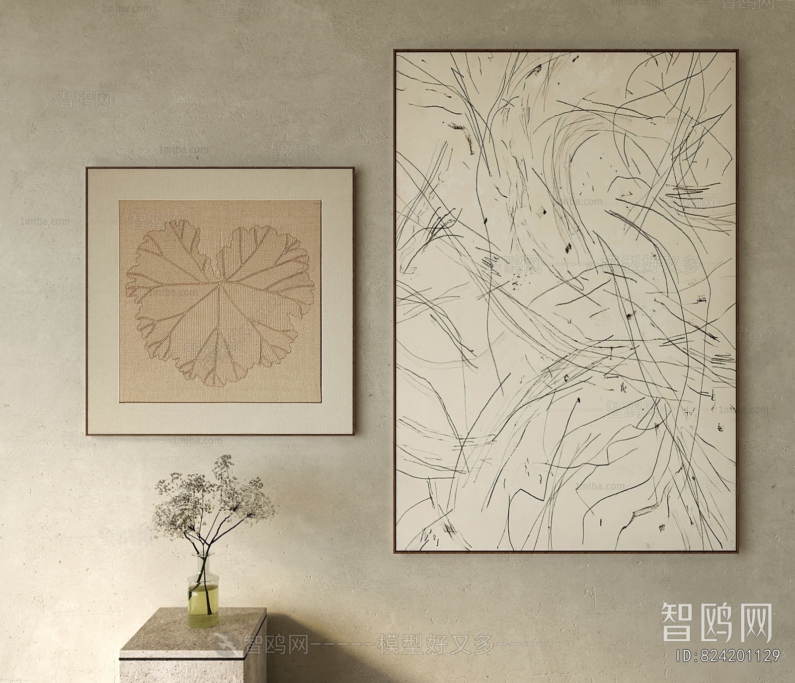 Wabi-sabi Style Painting