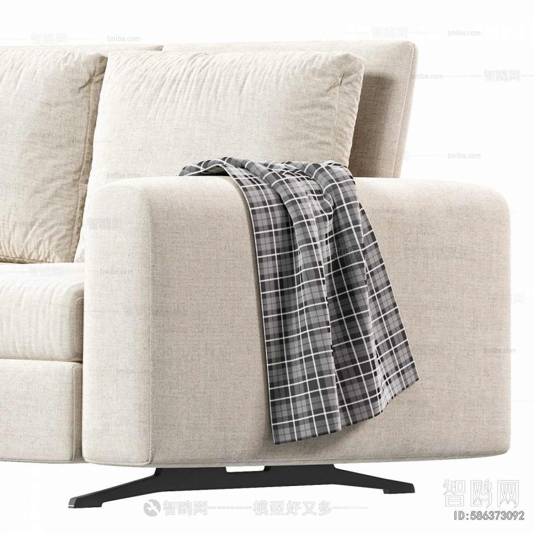 Modern Three-seat Sofa