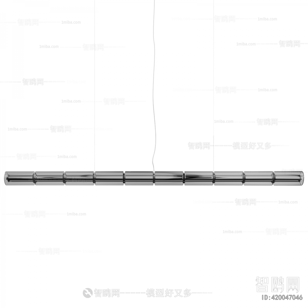 Modern Long Chandelier