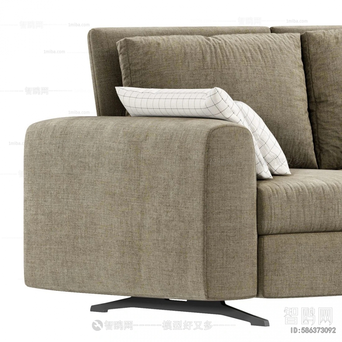 Modern Three-seat Sofa