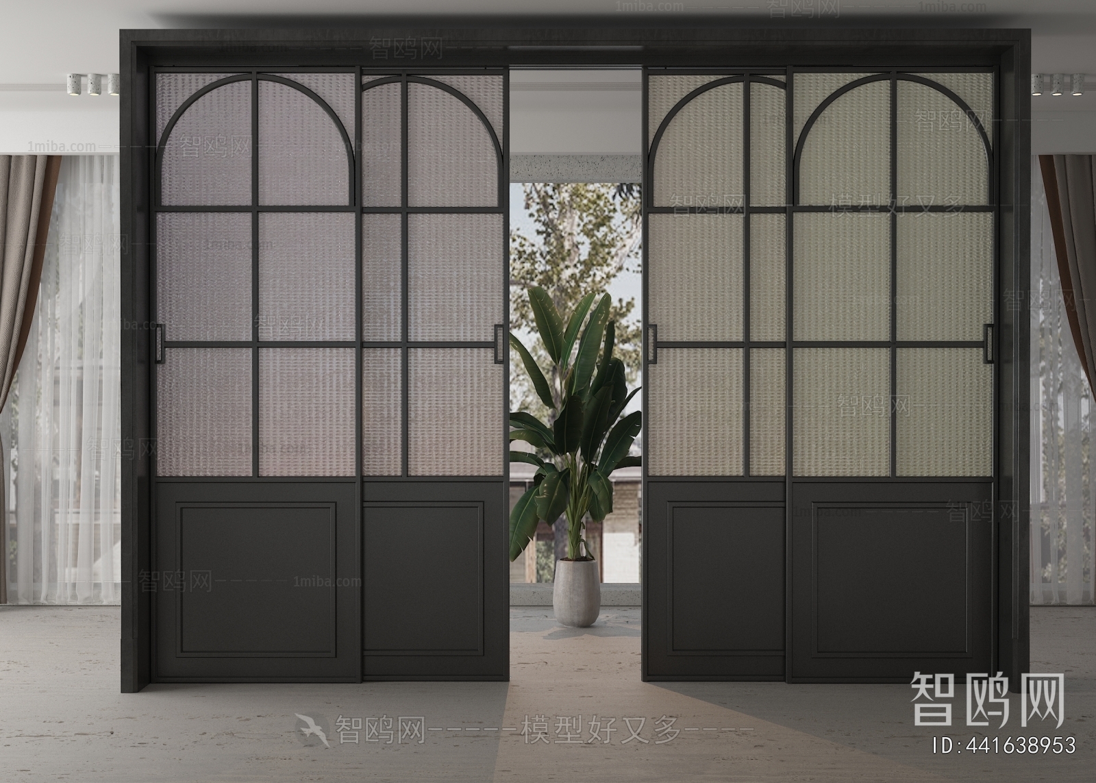 French Style Sliding Door
