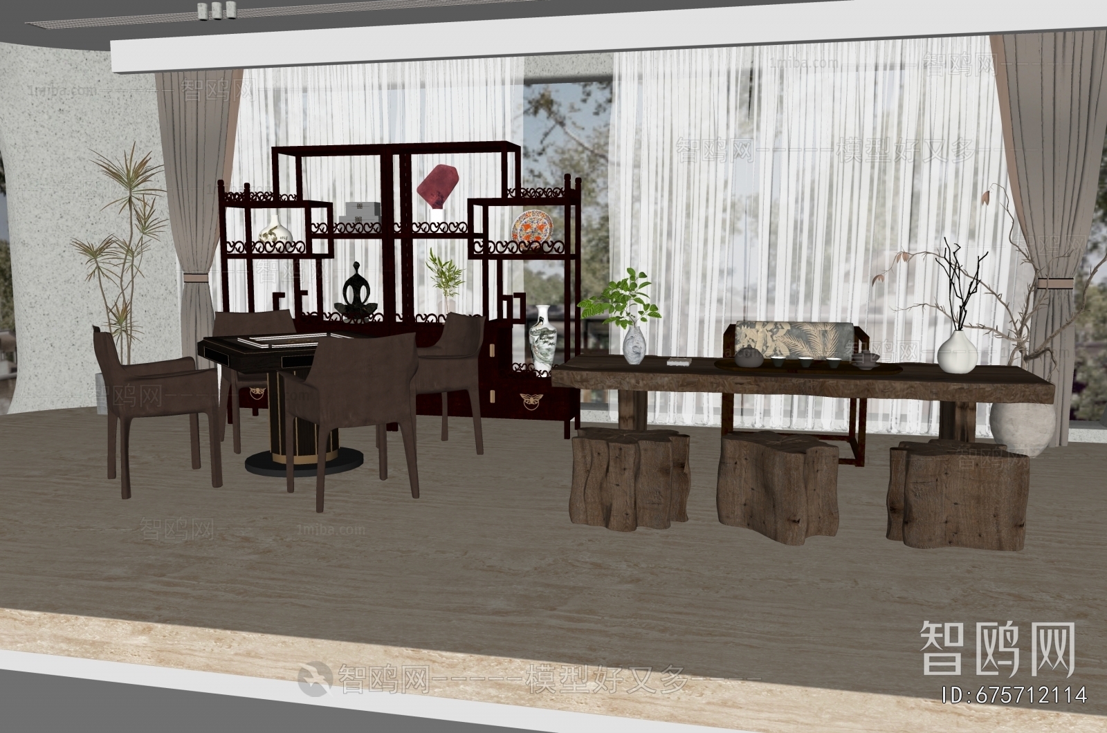 New Chinese Style Tea House