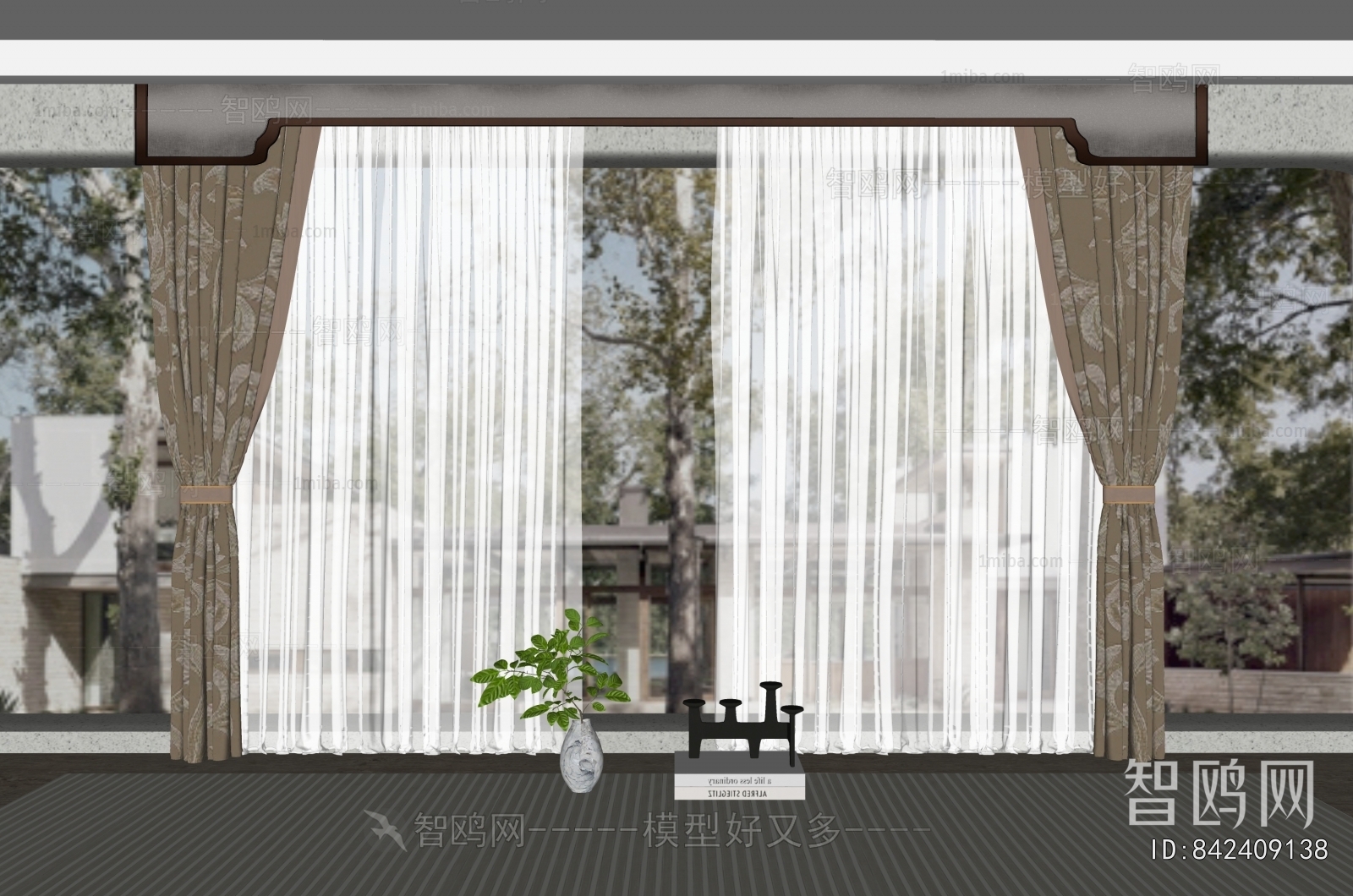 New Chinese Style The Curtain