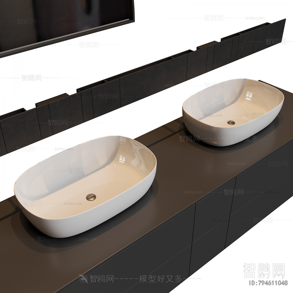 Modern Bathroom Cabinet