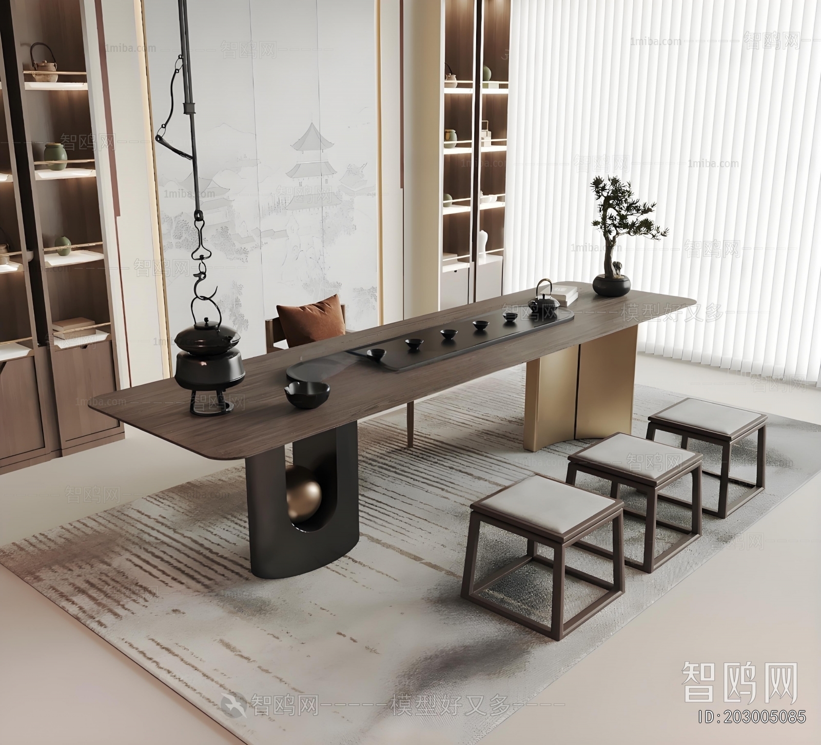 New Chinese Style Tea Tables And Chairs