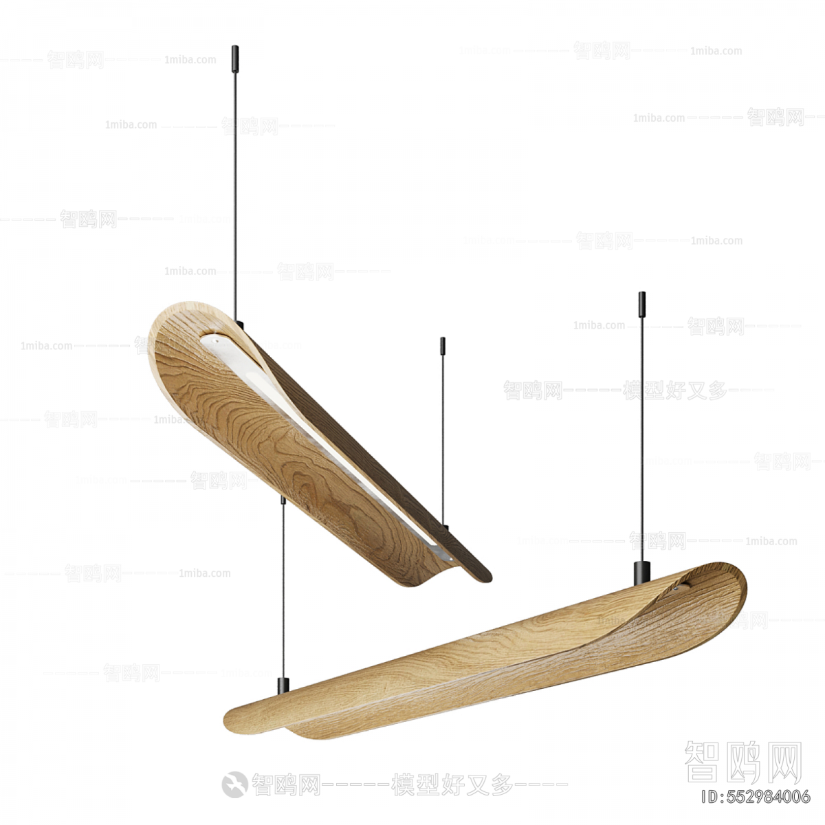 Nordic Style Long Chandelier