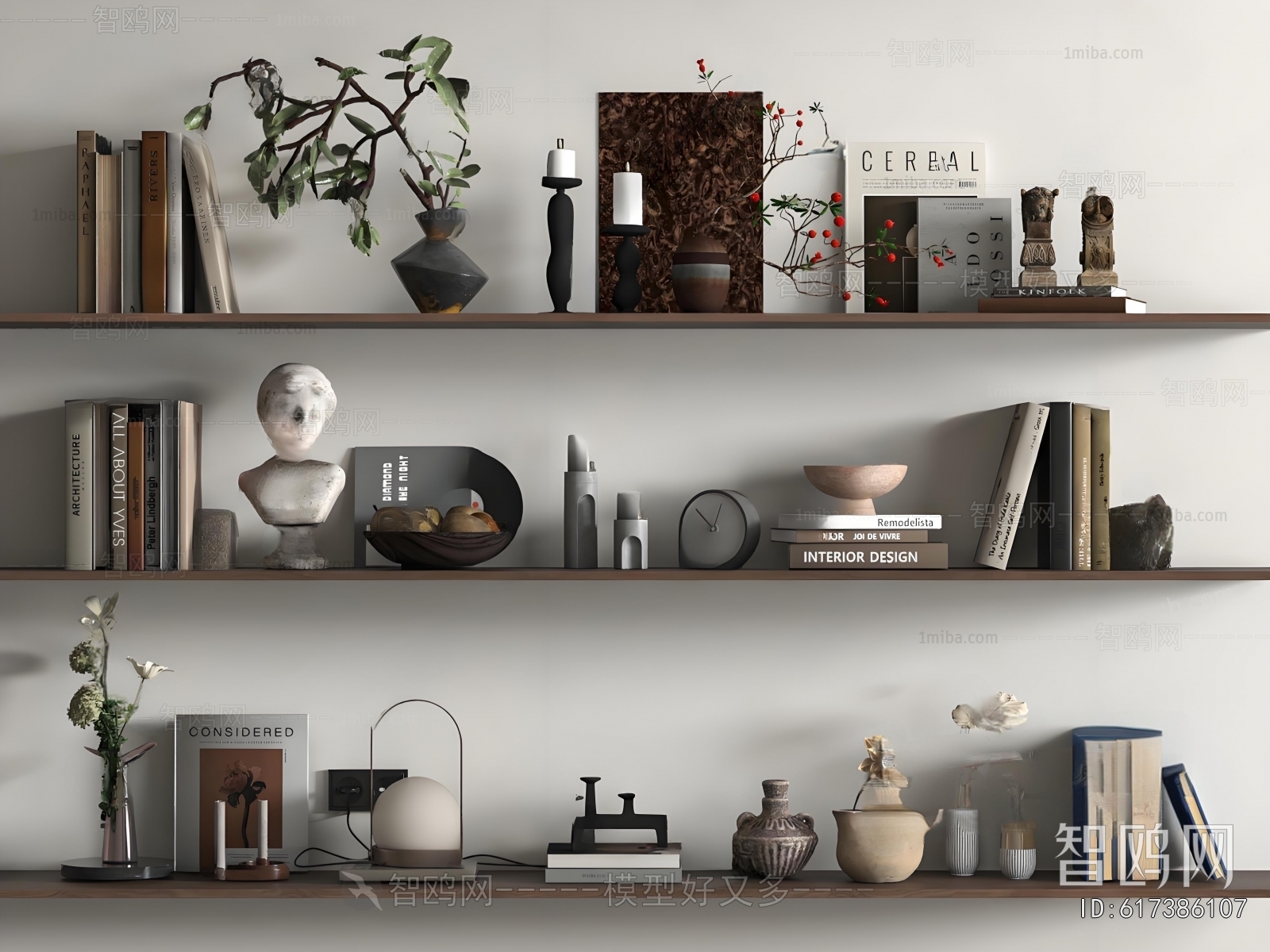 Wabi-sabi Style Decorative Set