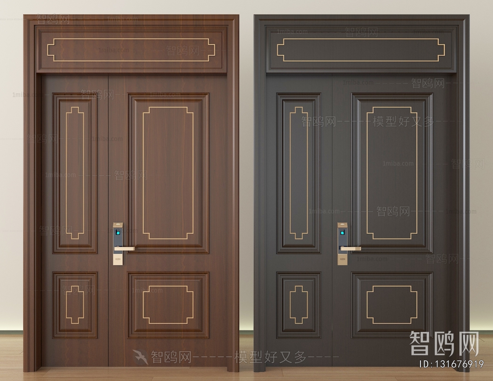 New Chinese Style Entrance Door