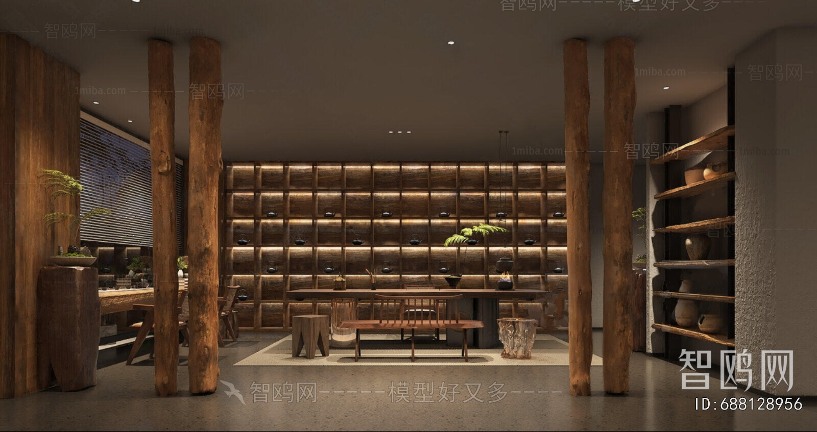 Wabi-sabi Style Teahouse Tea House