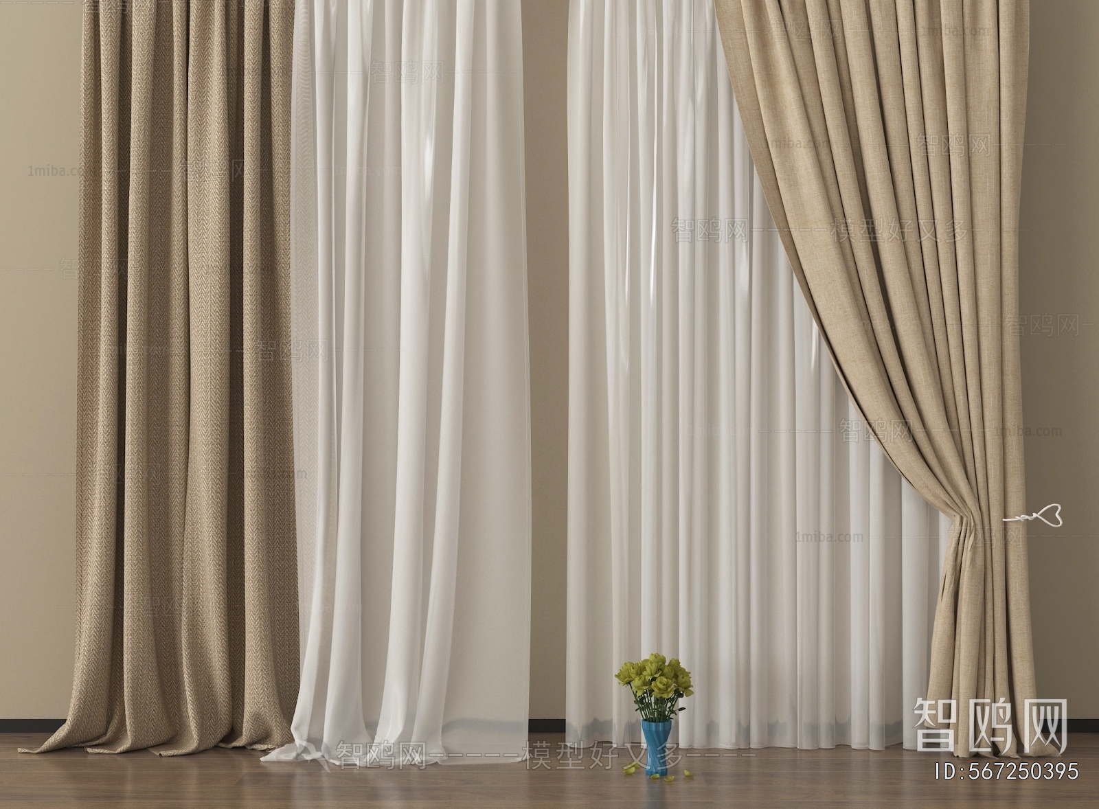 Modern The Curtain