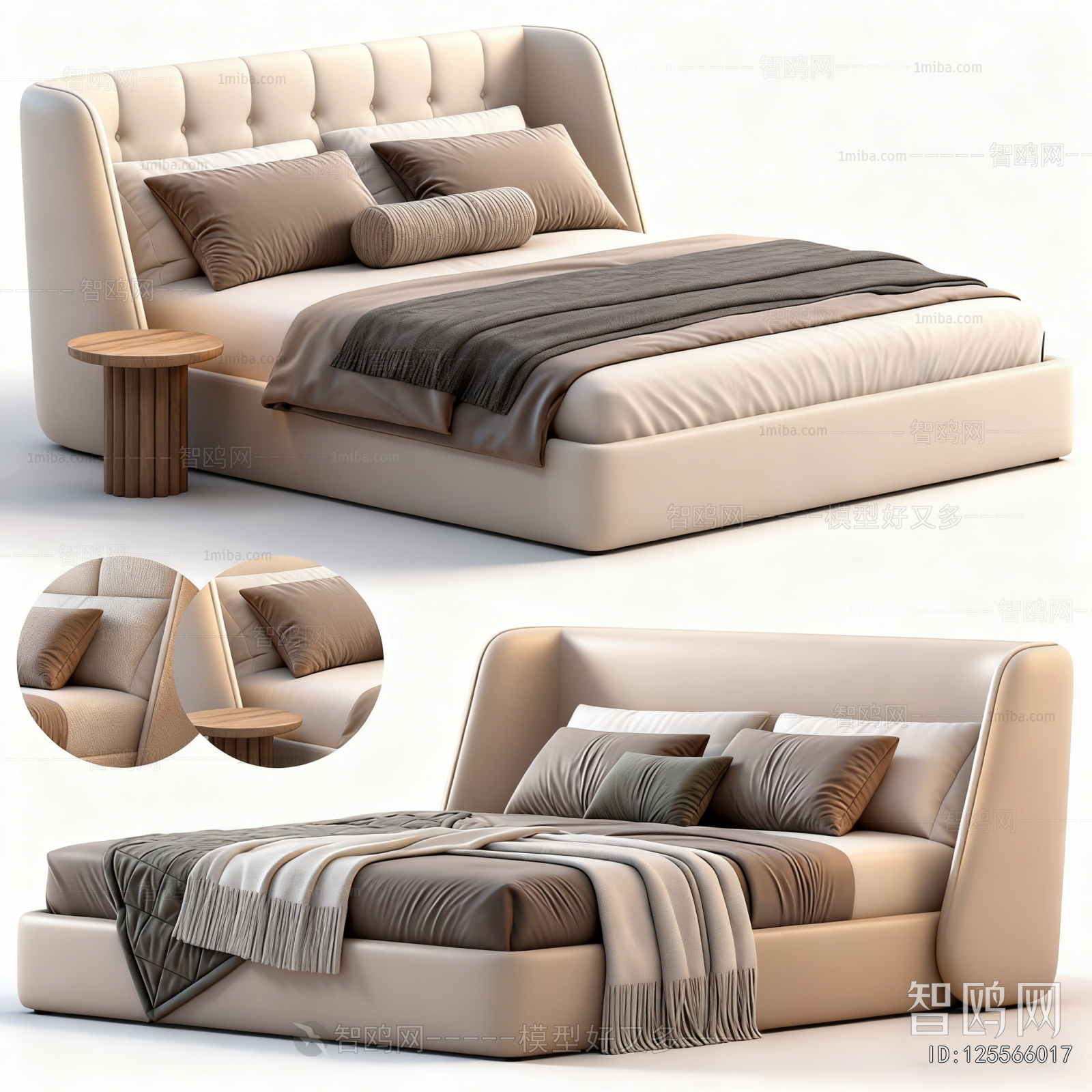 Modern Double Bed