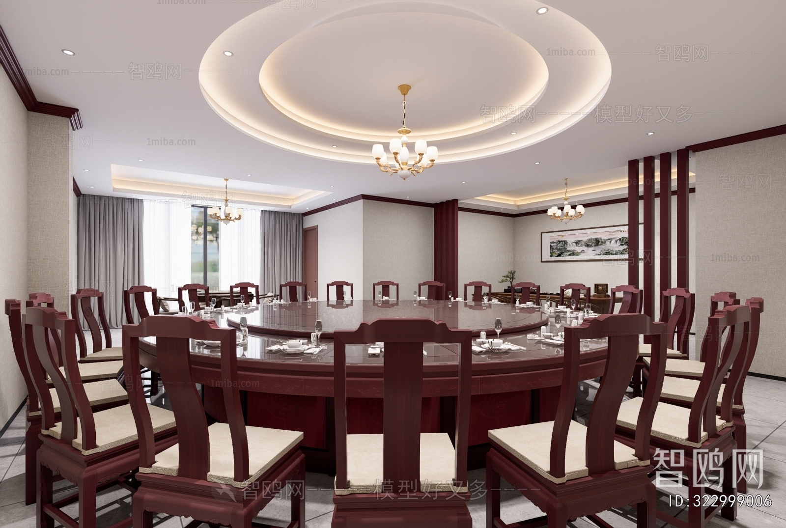 New Chinese Style Restaurant Box