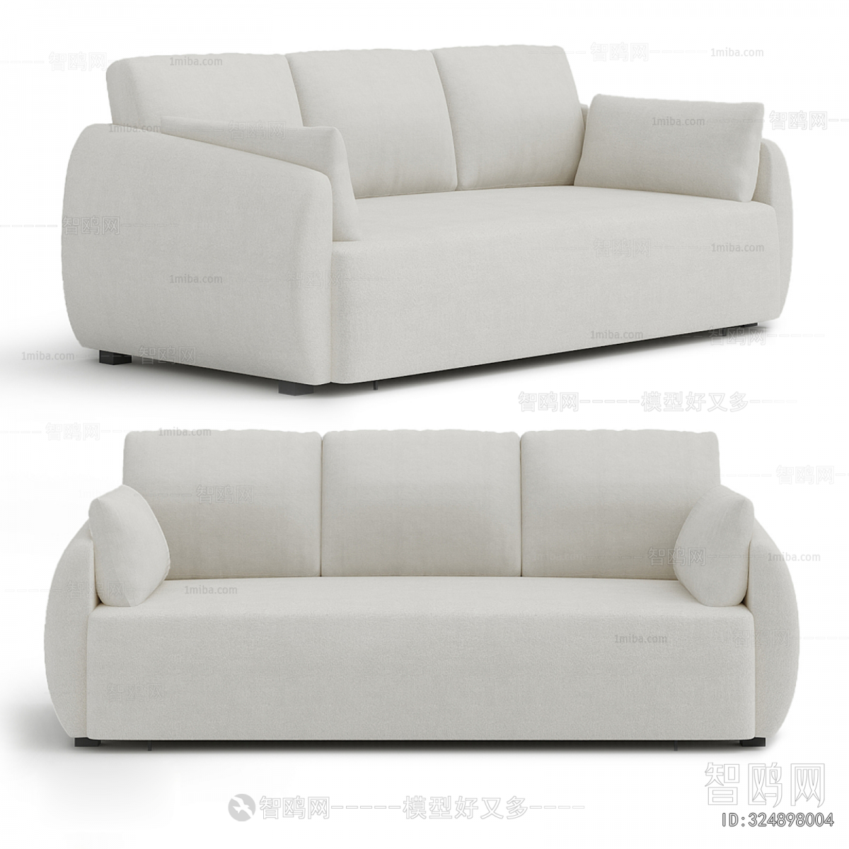 Modern Three-seat Sofa