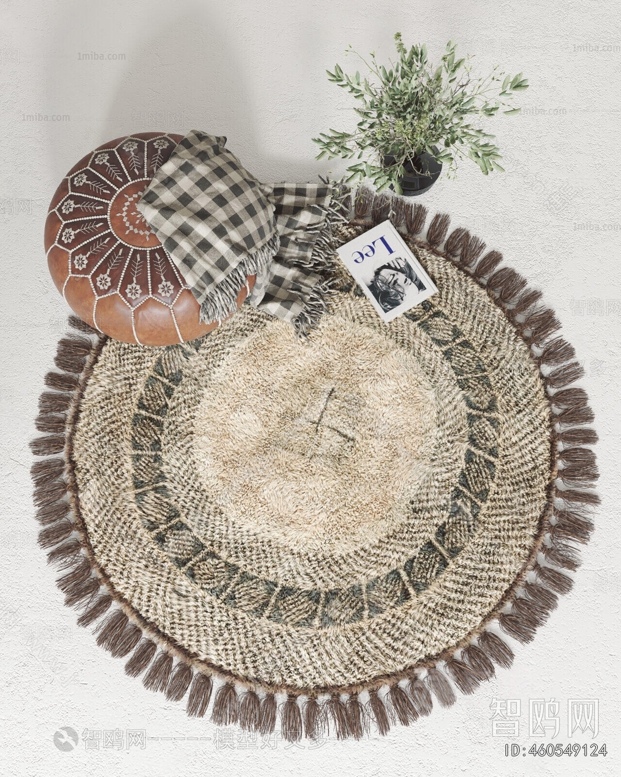 Nordic Style Circular Carpet