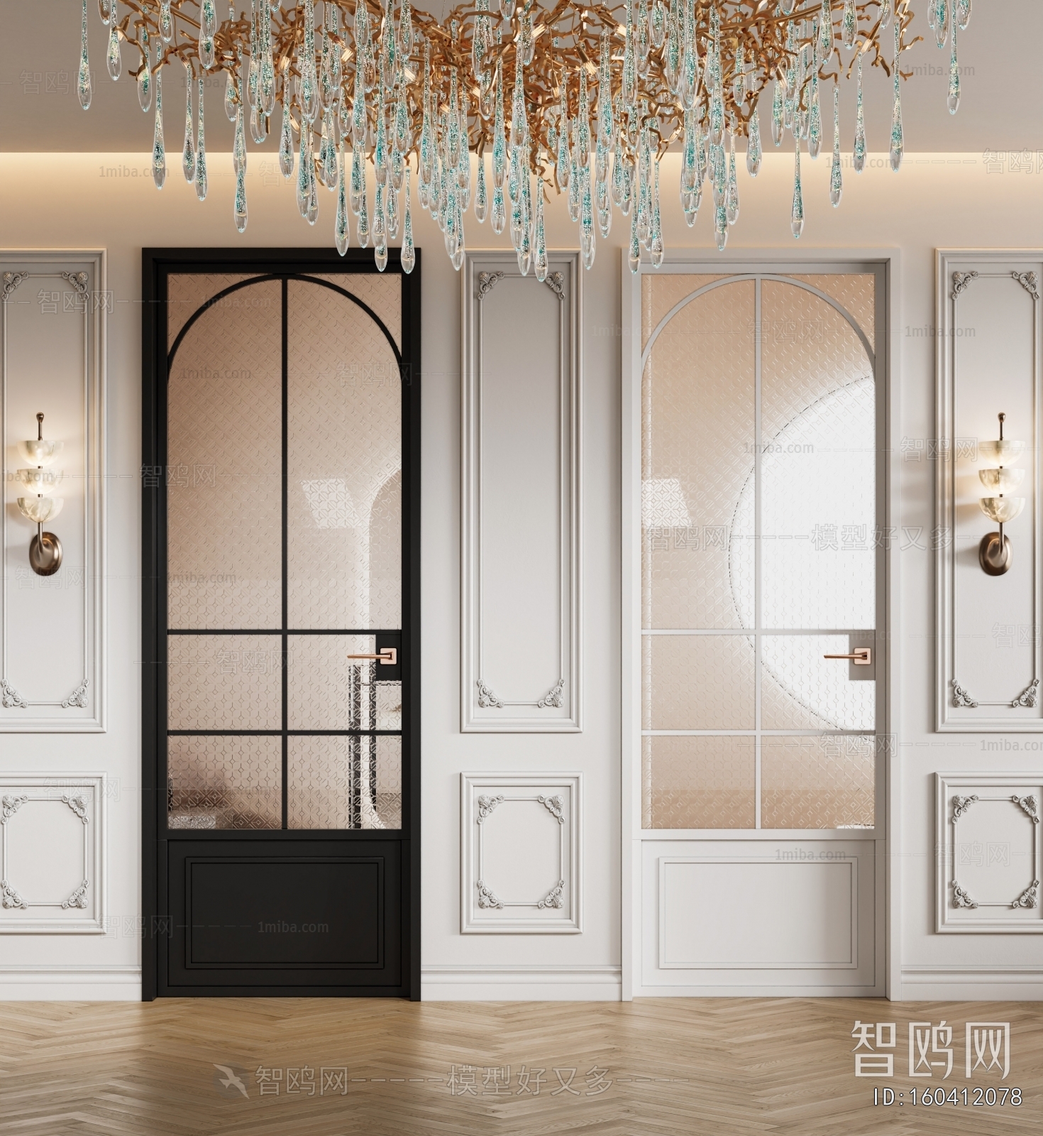 French Style Single Door