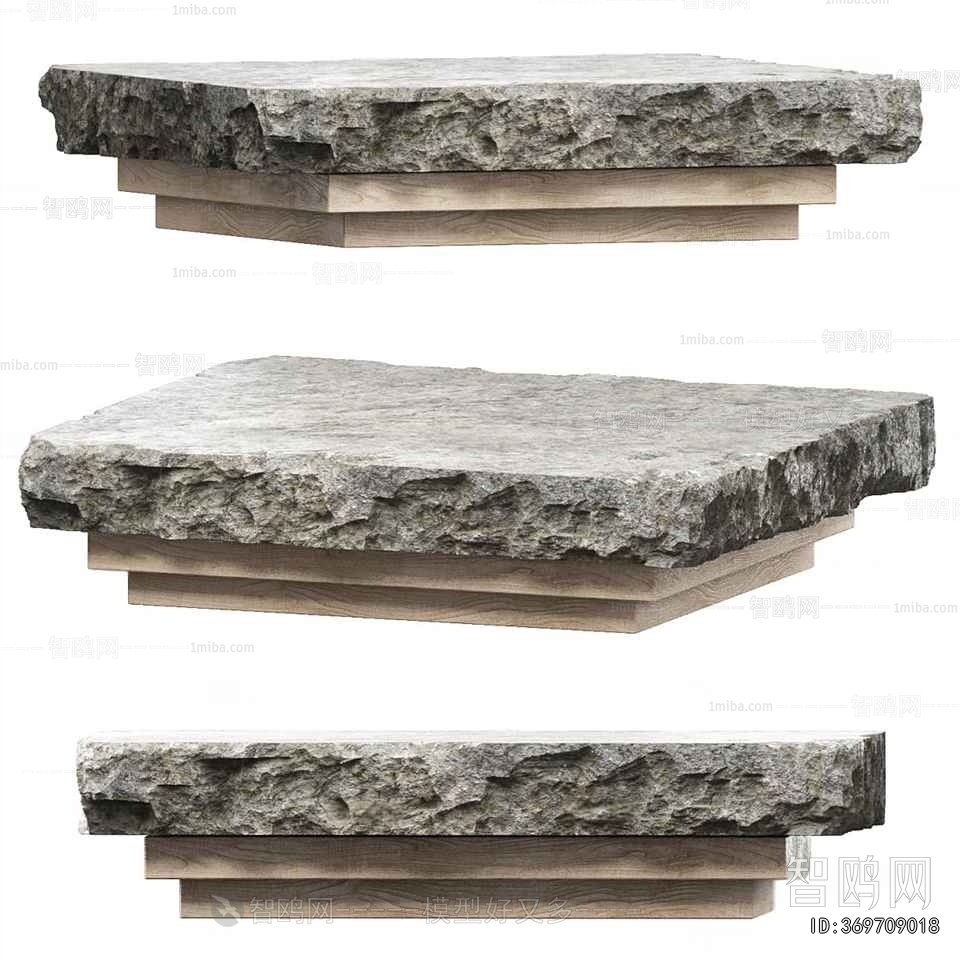 Wabi-sabi Style Coffee Table