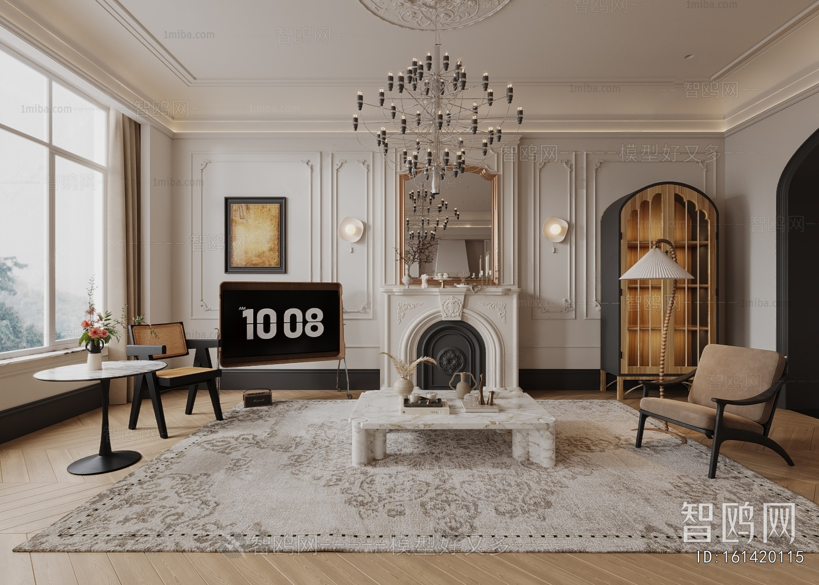 French Style A Living Room