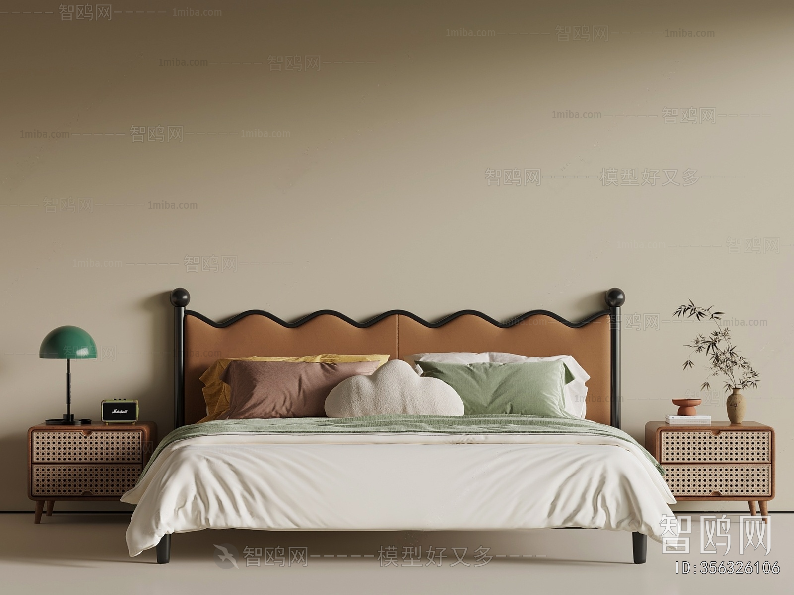 French Style Double Bed