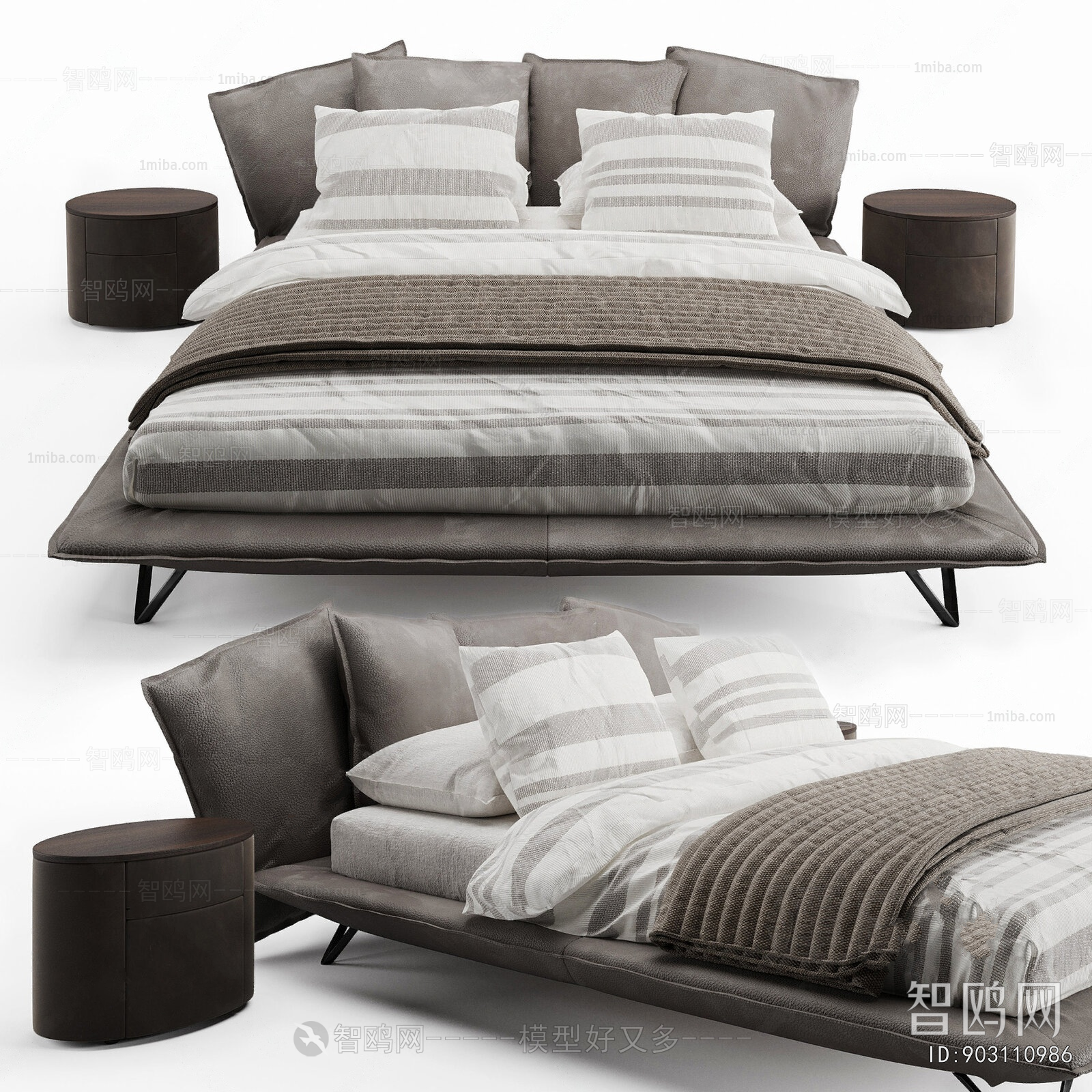 Modern Double Bed