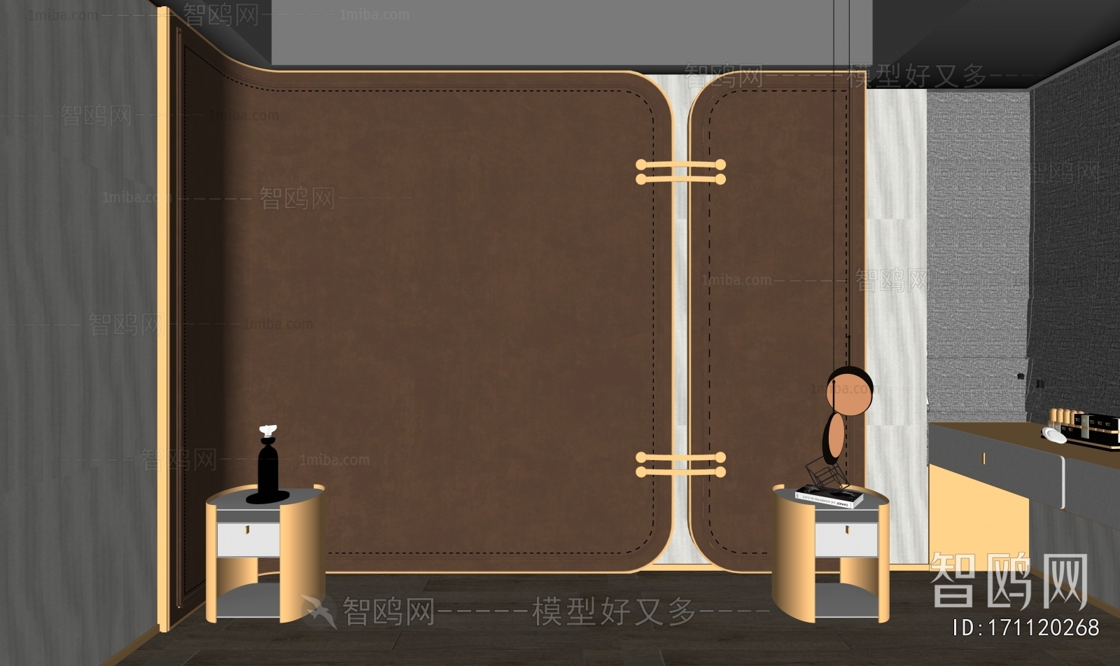 New Chinese Style TV Wall