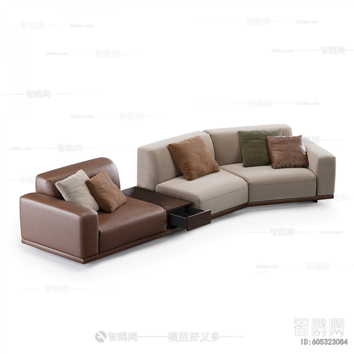 Modern Shaped Sofa