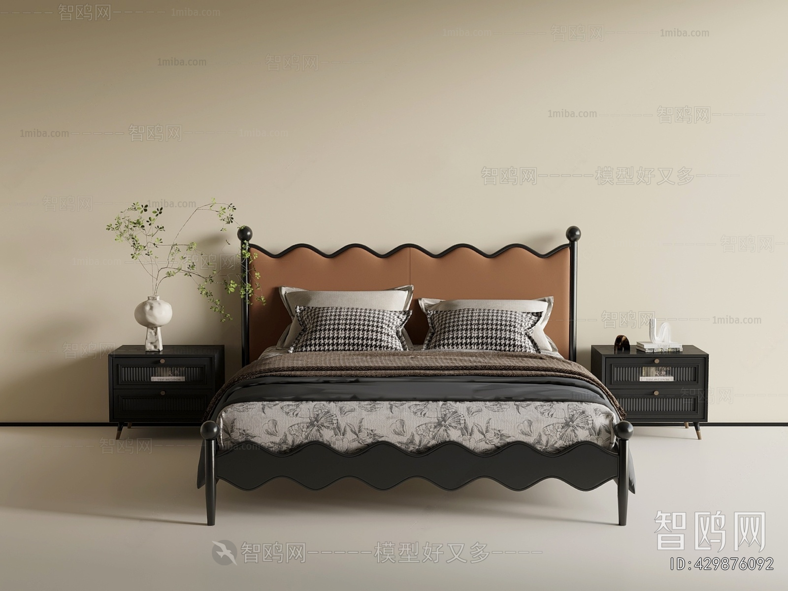 French Style Double Bed