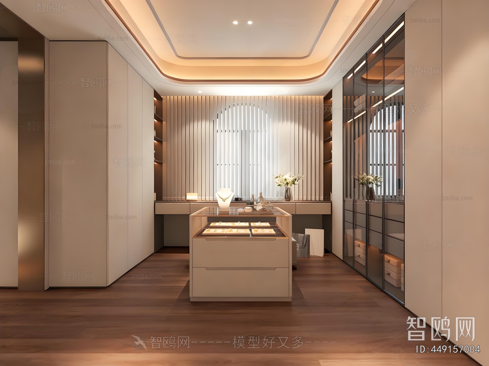 Modern Clothes Storage Area