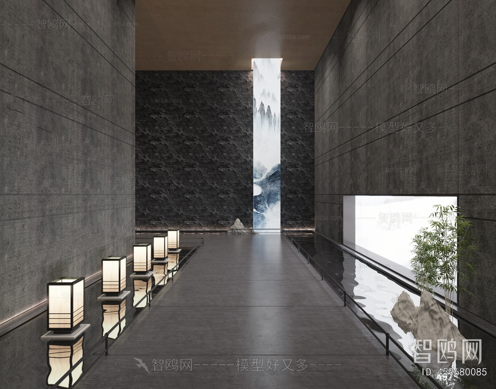 New Chinese Style Corridor