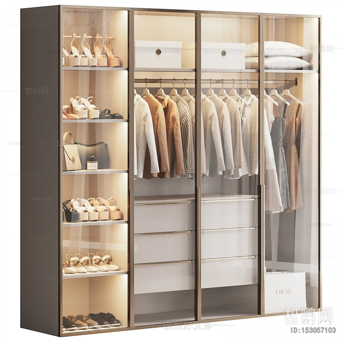 Modern The Wardrobe