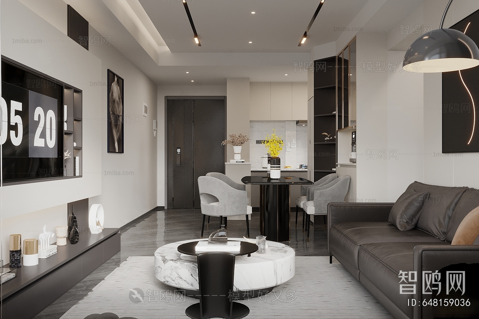 Modern A Living Room