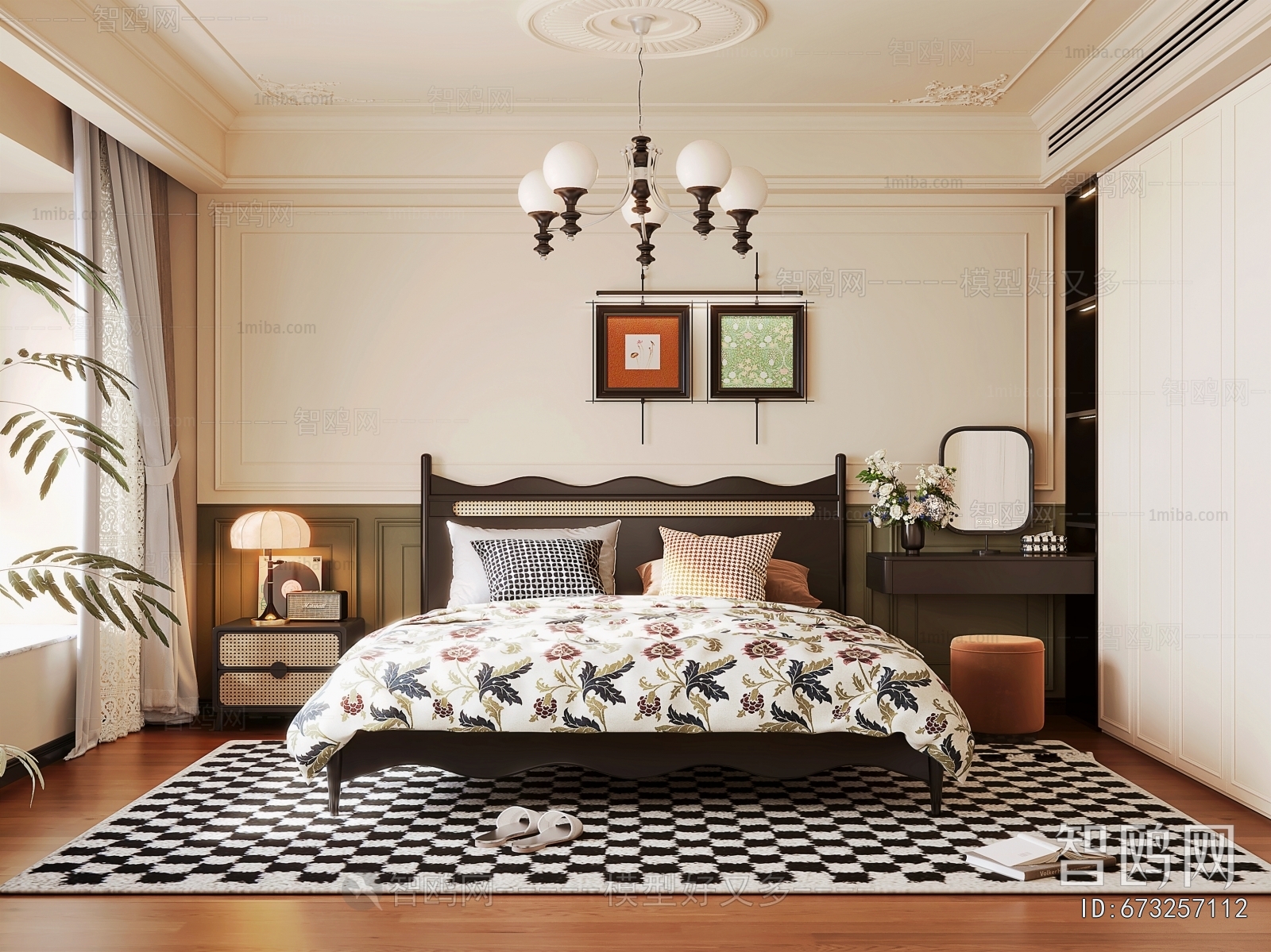 French Style Bedroom