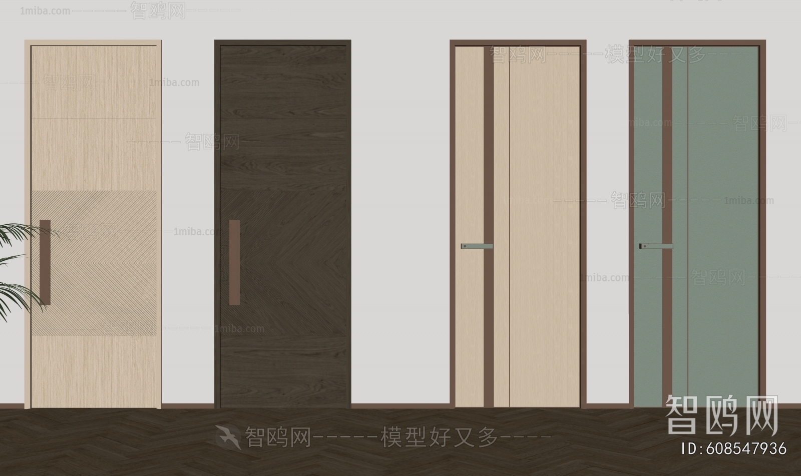 Modern Single Door