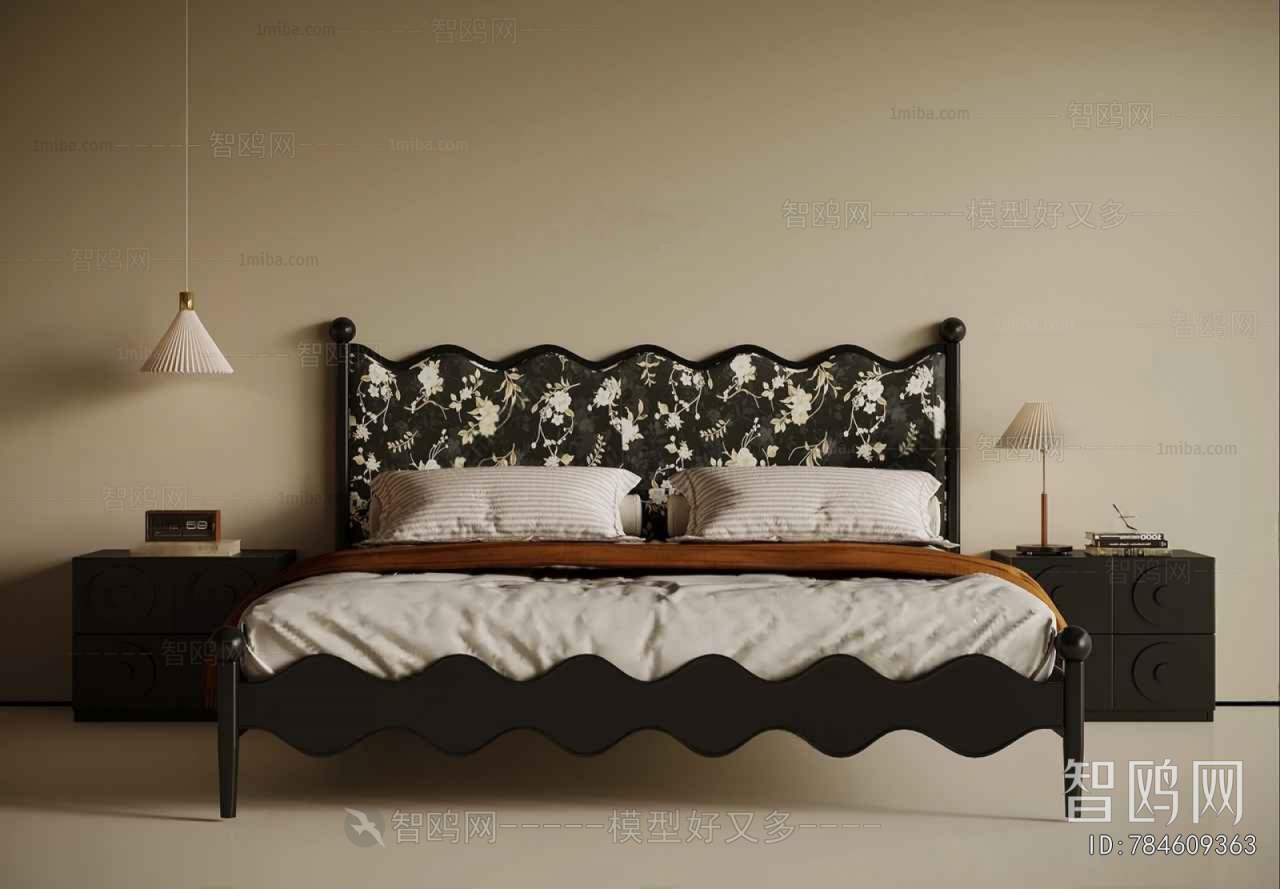 French Style Double Bed