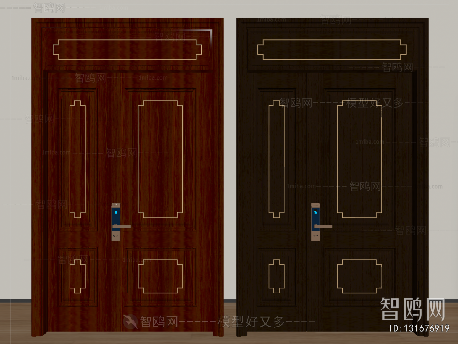 New Chinese Style Entrance Door