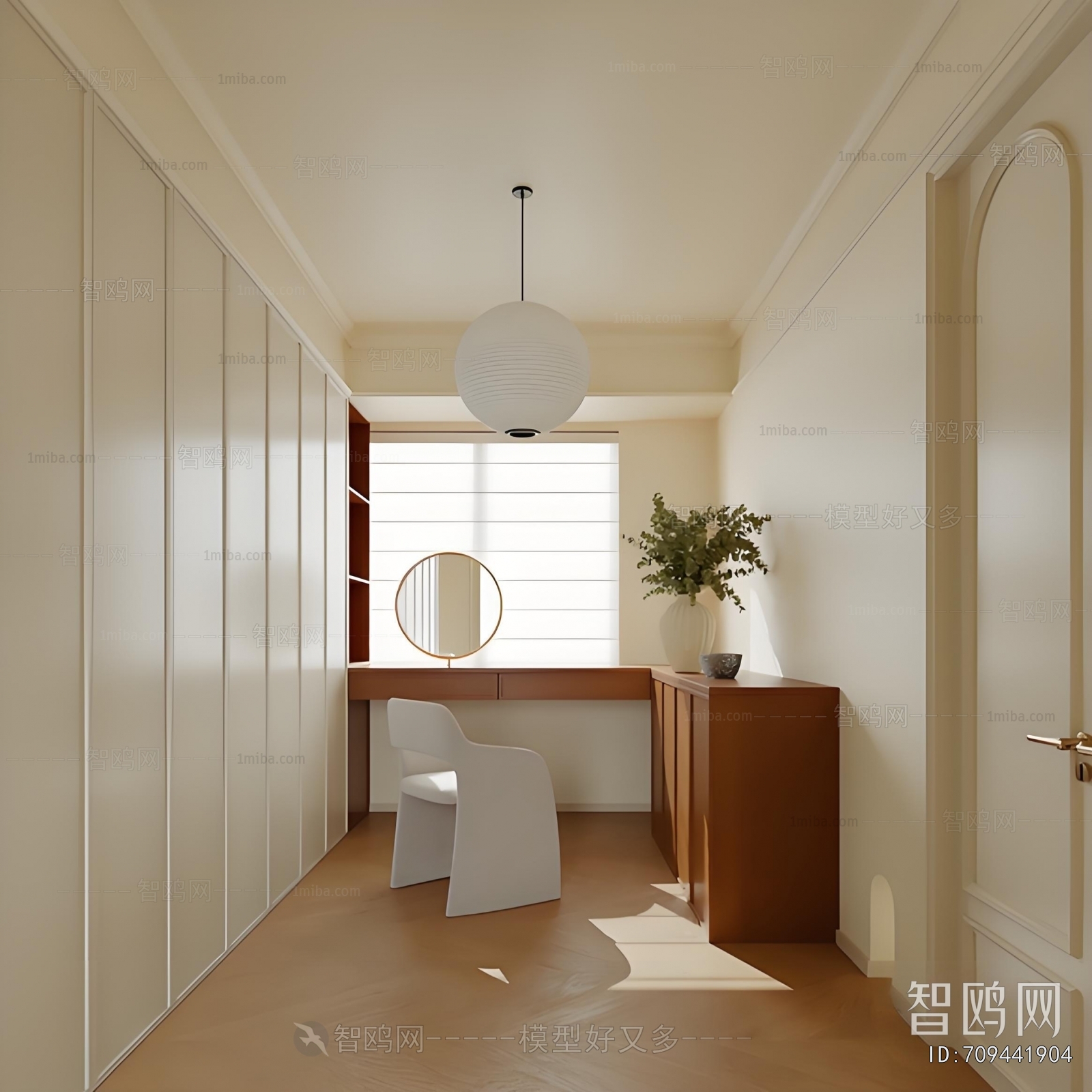 Modern Clothes Storage Area