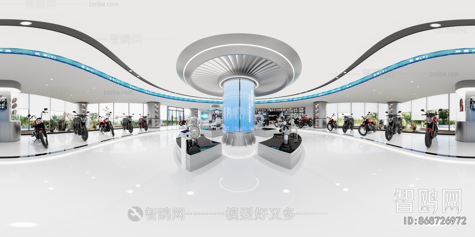 Modern Office Reception Desk