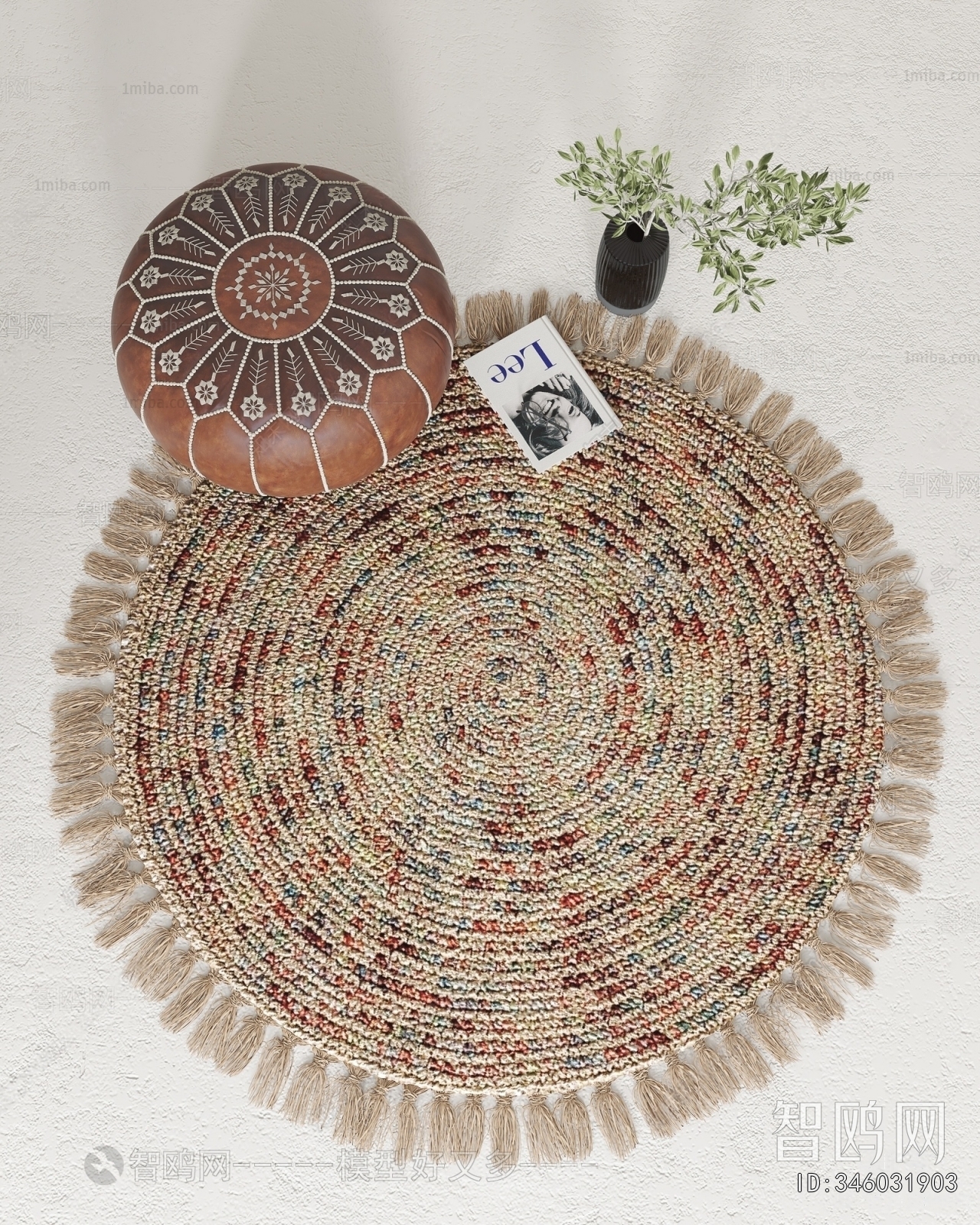 Nordic Style Circular Carpet