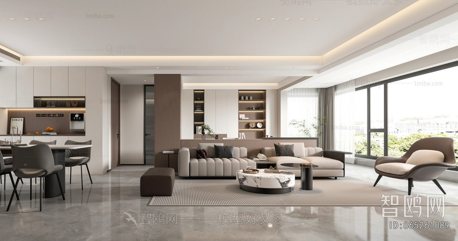 Modern A Living Room