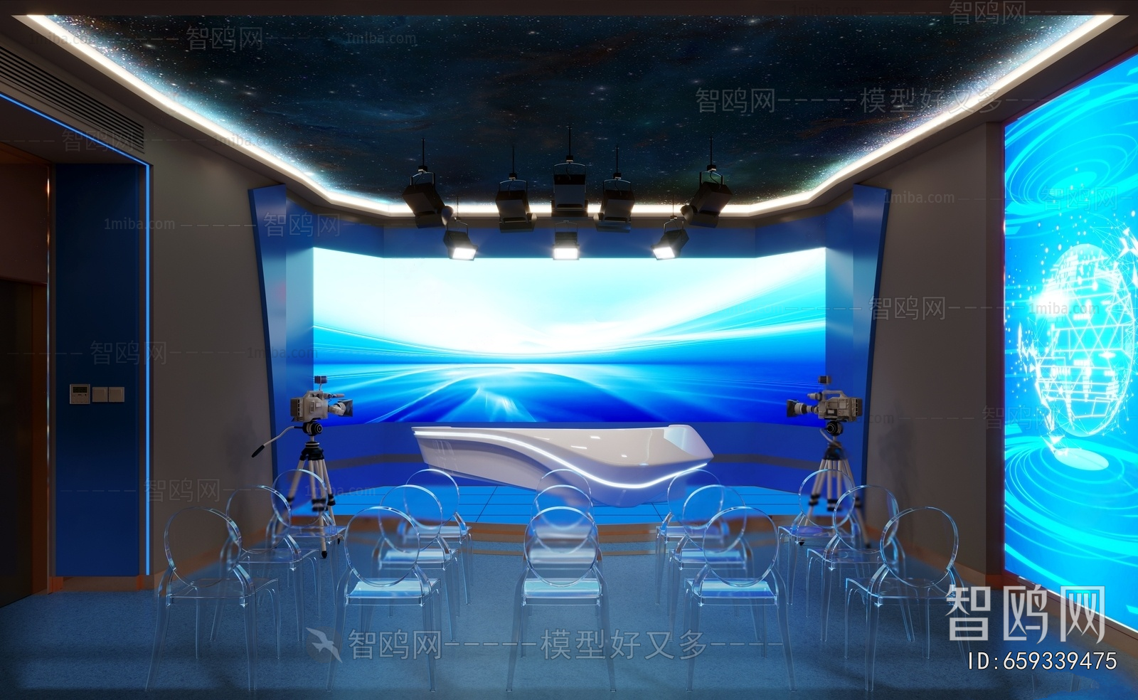 Modern Studio/Recording Studio/Live Room