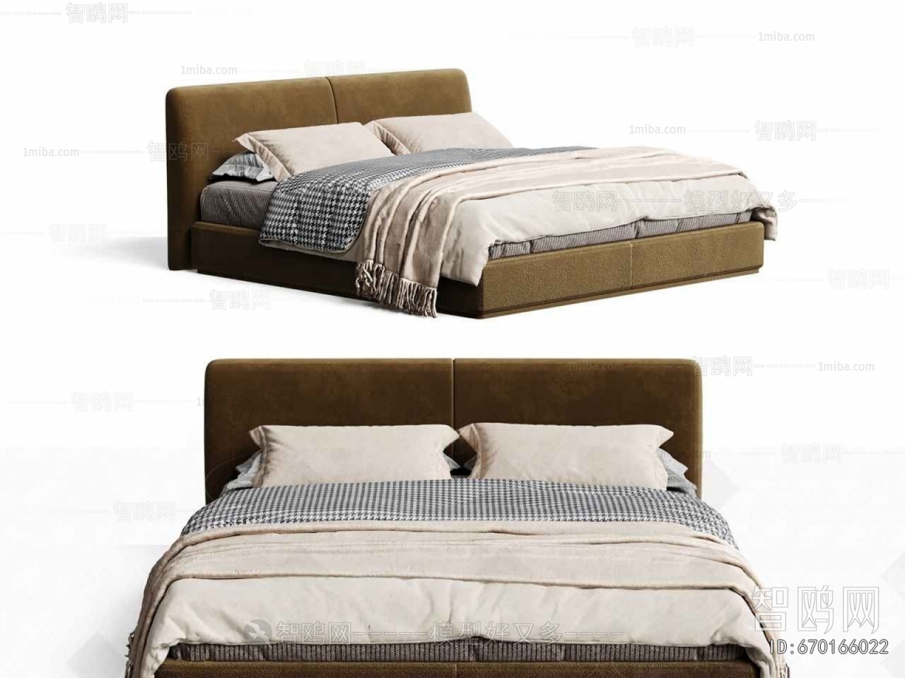 Modern Double Bed