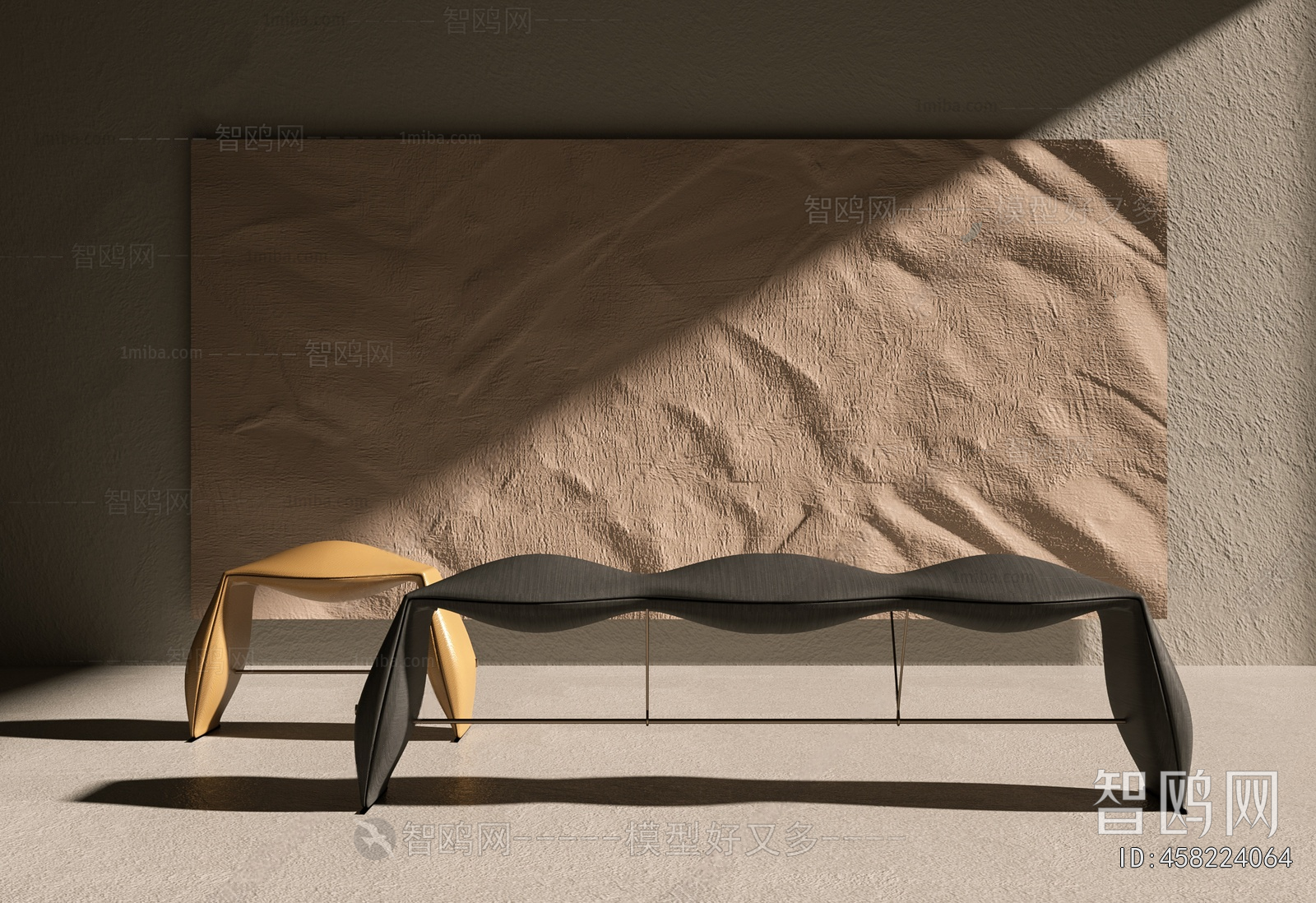 Post Modern Style Bench