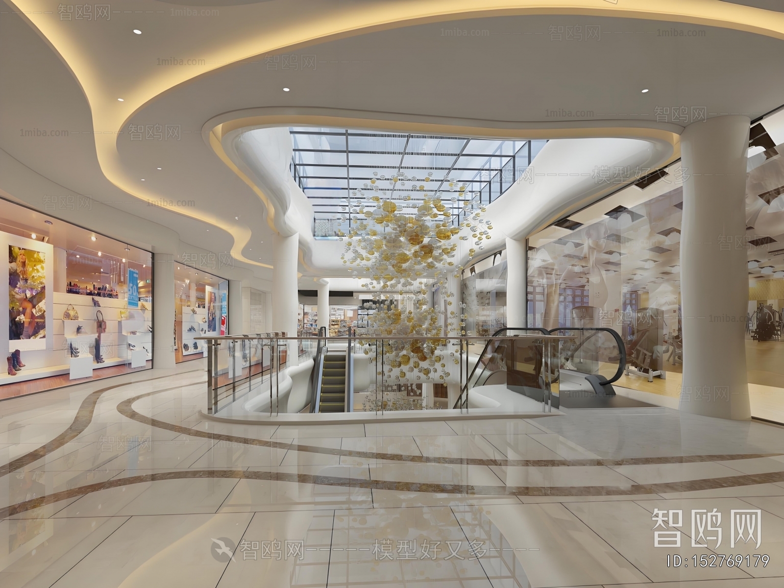 Modern Shopping Mall