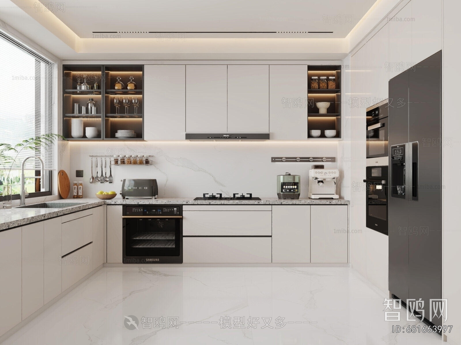 Modern The Kitchen