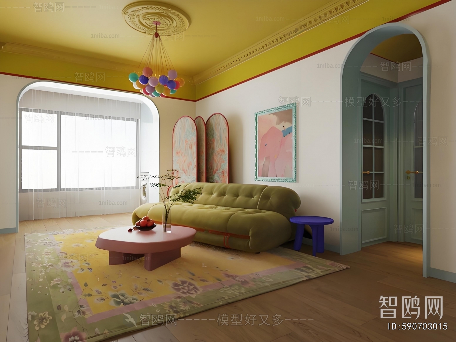 French Style A Living Room